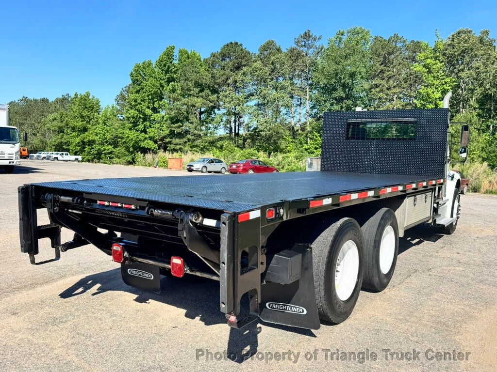 2013 Freightliner M2 JUST 32k MILES! TANDEM AXLE LONG FLATBED SUPER NICE UNIT! FINANCE OR LEASE! - 23017566 - 4
