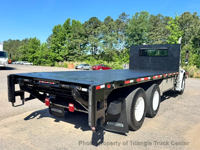 2013 Freightliner M2 JUST 32k MILES! TANDEM AXLE LONG FLATBED SUPER NICE UNIT! FINANCE OR LEASE! - 23017566 - 4