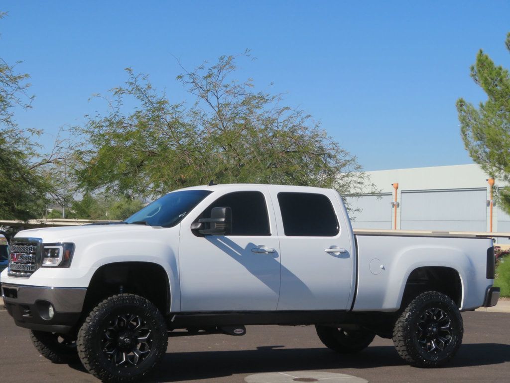 2013 GMC Sierra 2500HD LIFTED SLT DURAMAX DIESEL 4X4 EXTRA CLEAN AZ DIESEL NEW TIRES - 22947577 | Video 1