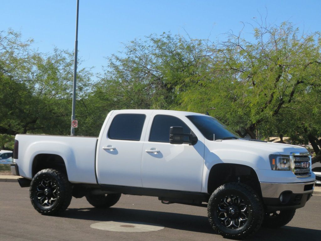 2013 GMC Sierra 2500HD LIFTED SLT DURAMAX DIESEL 4X4 EXTRA CLEAN AZ DIESEL NEW TIRES - 22947577 - 3