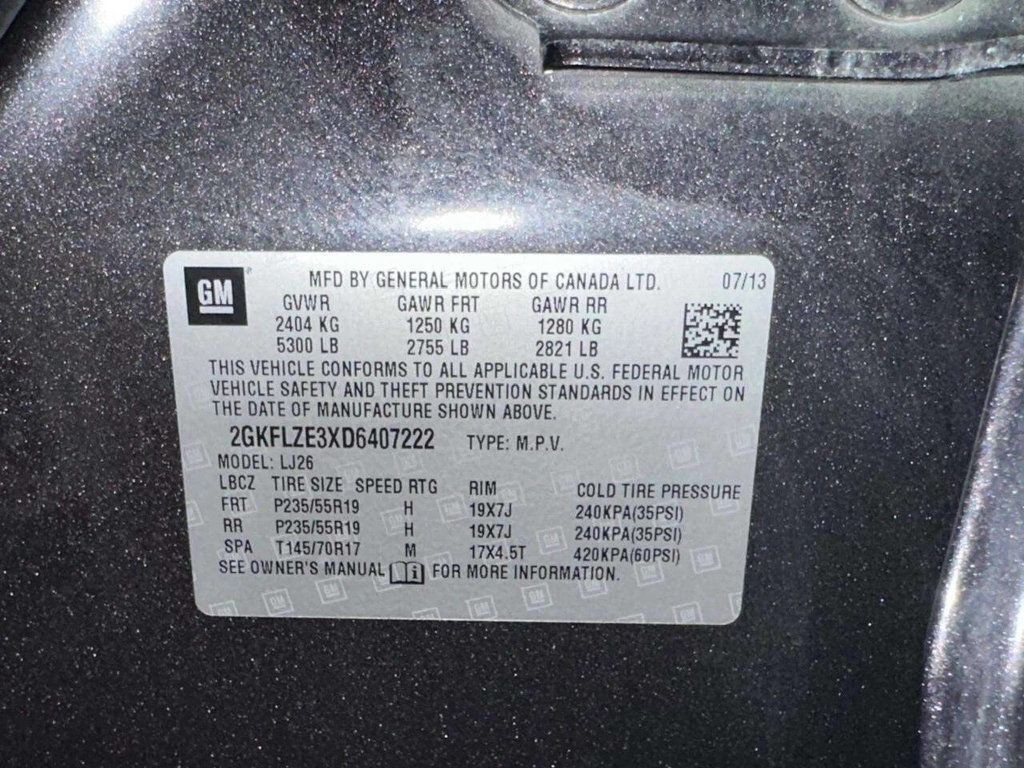 2013 GMC Terrain AWD 4dr Denali - 22940472 - 28