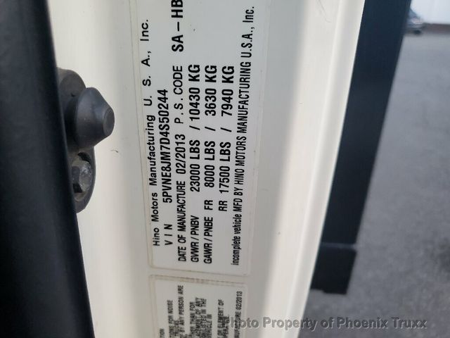 2013 HINO 238 Regular Cab 2dr Chassis DRW - 21802470 - 20