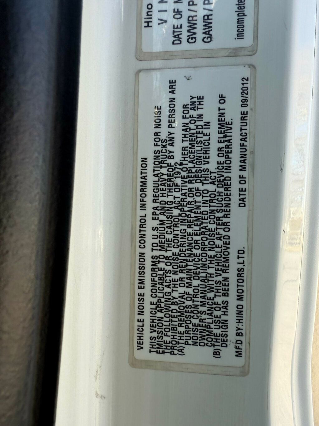 2013 HINO 268 25 FOOT BOX WITH LIFTGATE FINANCING AND SHIPPING AVAILABLE - 22792078 - 42