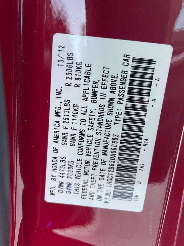 2013 Honda Accord Coupe 2dr V6 Automatic EX-L - 22950095 - 17