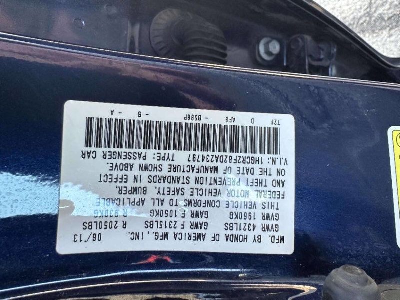 2013 Honda Accord Sedan 4dr I4 CVT EX-L w/Navi - 22985462 - 35