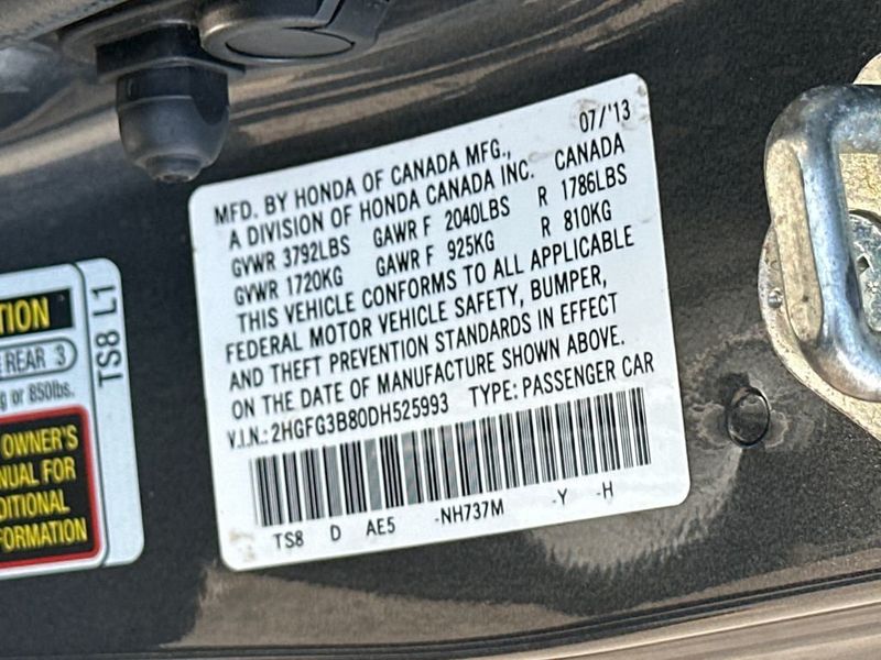 2013 Honda Civic Coupe 2dr Automatic EX - 23026945 - 21