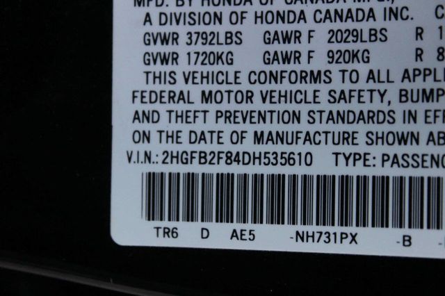 2013 Honda Civic Sedan 4dr Automatic EX - 22993347 - 9