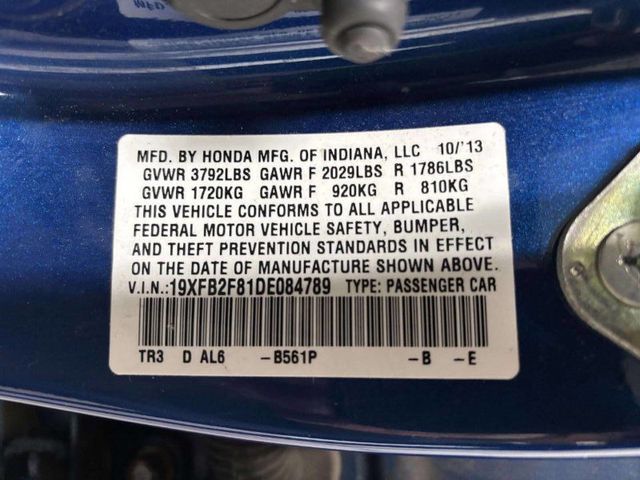 2013 Honda Civic Sedan 4dr Automatic EX - 22958726 - 41