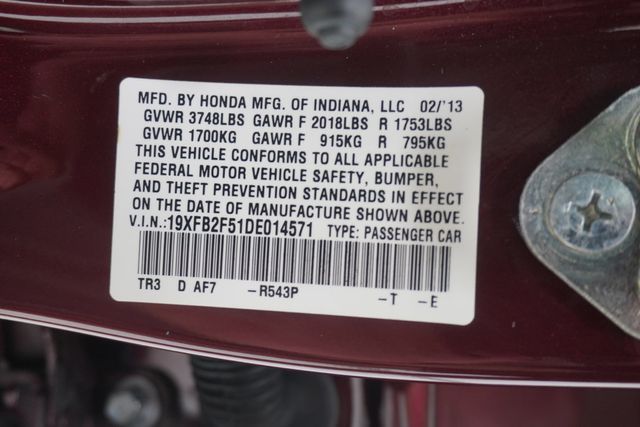 2013 Honda Civic Sedan 4dr Automatic LX - 23032244 - 24