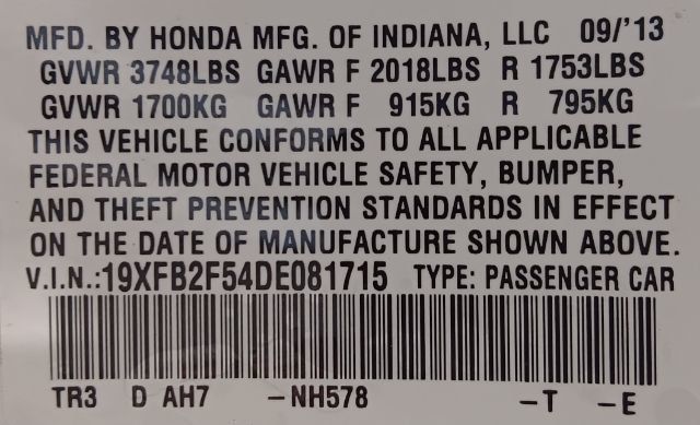 2013 Honda Civic Sedan 4dr Automatic LX - 22750177 - 4