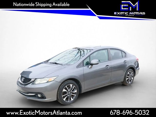 2013 Honda Civic Sedan EX-L TRIM, CLEAN CARFAX, LTHR SEATS, SUNROOF, FOG LIGHTS!!! - 22953163 - 0