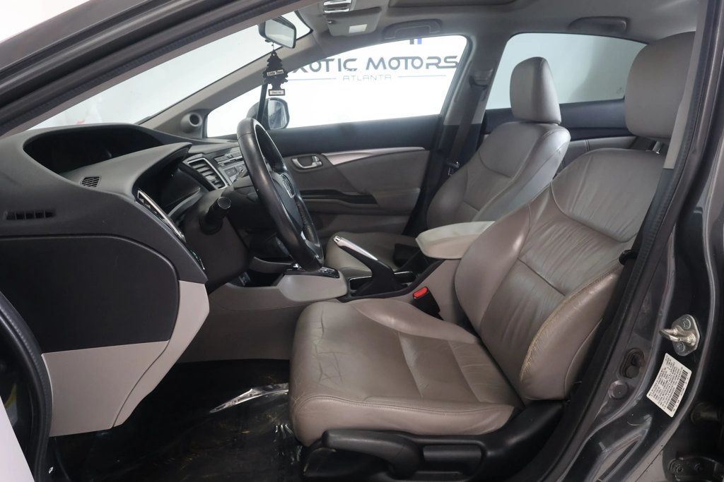 2013 Honda Civic Sedan EX-L TRIM, CLEAN CARFAX, LTHR SEATS, SUNROOF, FOG LIGHTS!!! - 22953163 - 10