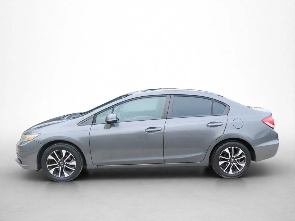 2013 Honda Civic Sedan EX-L TRIM, CLEAN CARFAX, LTHR SEATS, SUNROOF, FOG LIGHTS!!! - 22953163 - 1