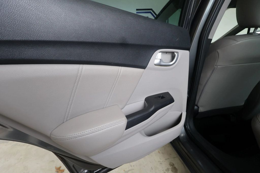 2013 Honda Civic Sedan EX-L TRIM, CLEAN CARFAX, LTHR SEATS, SUNROOF, FOG LIGHTS!!! - 22953163 - 28
