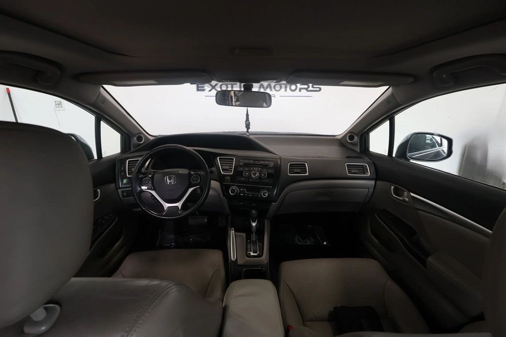 2013 Honda Civic Sedan EX-L TRIM, CLEAN CARFAX, LTHR SEATS, SUNROOF, FOG LIGHTS!!! - 22953163 - 30