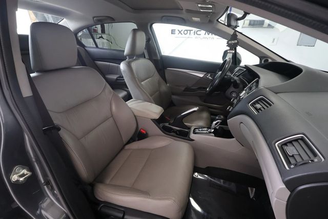2013 Honda Civic Sedan EX-L TRIM, CLEAN CARFAX, LTHR SEATS, SUNROOF, FOG LIGHTS!!! - 22953163 - 35