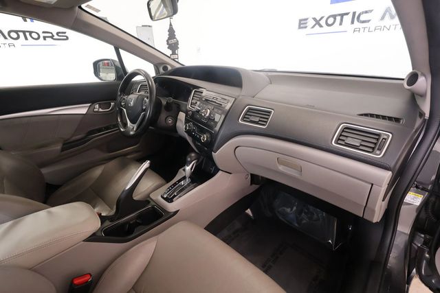 2013 Honda Civic Sedan EX-L TRIM, CLEAN CARFAX, LTHR SEATS, SUNROOF, FOG LIGHTS!!! - 22953163 - 36
