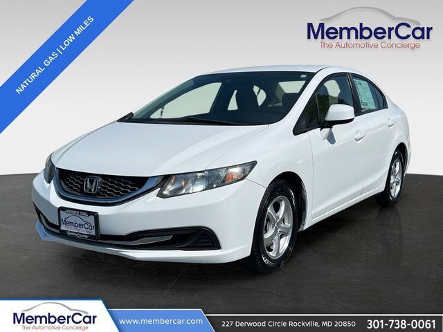 2013 Honda Civic Sedan Natural Gas - 23019386 - 0