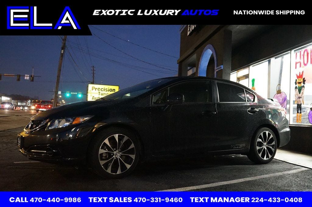 2013 Honda Civic Sedan NAVIGATION! REAR CAMERA! CLEAN CLEAN! FULL OEM STOCK NO MODS  - 22712647 - 0