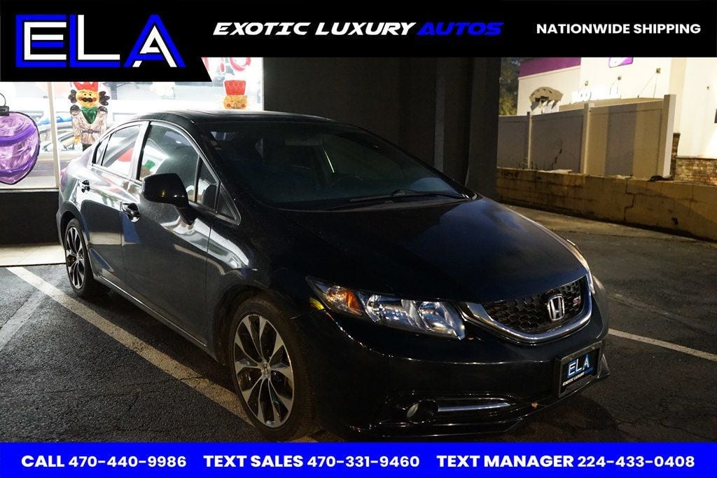 2013 Honda Civic Sedan NAVIGATION! REAR CAMERA! CLEAN CLEAN! FULL OEM STOCK NO MODS  - 22712647 - 9