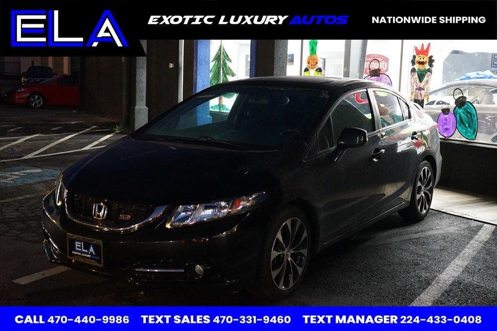 2013 Honda Civic Sedan NAVIGATION! REAR CAMERA! CLEAN CLEAN! FULL OEM STOCK NO MODS  - 22712647 - 2