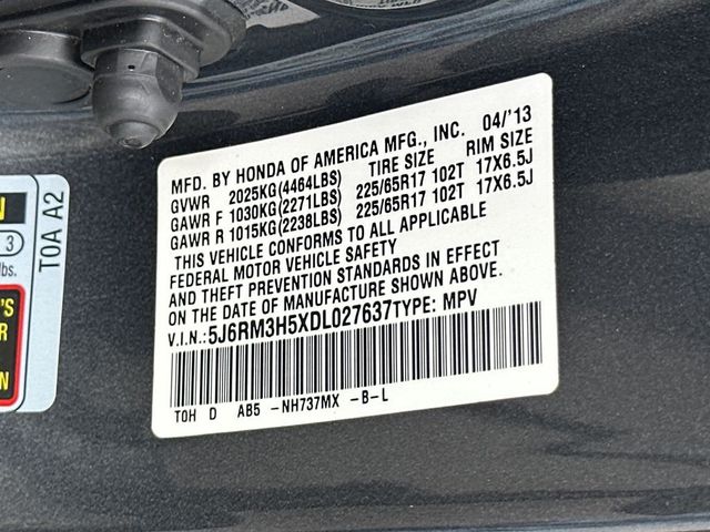 2013 Honda CR-V 2WD 5dr EX - 23041341 - 21