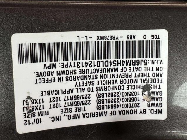 2013 Honda CR-V AWD 5dr EX - 22984905 - 22