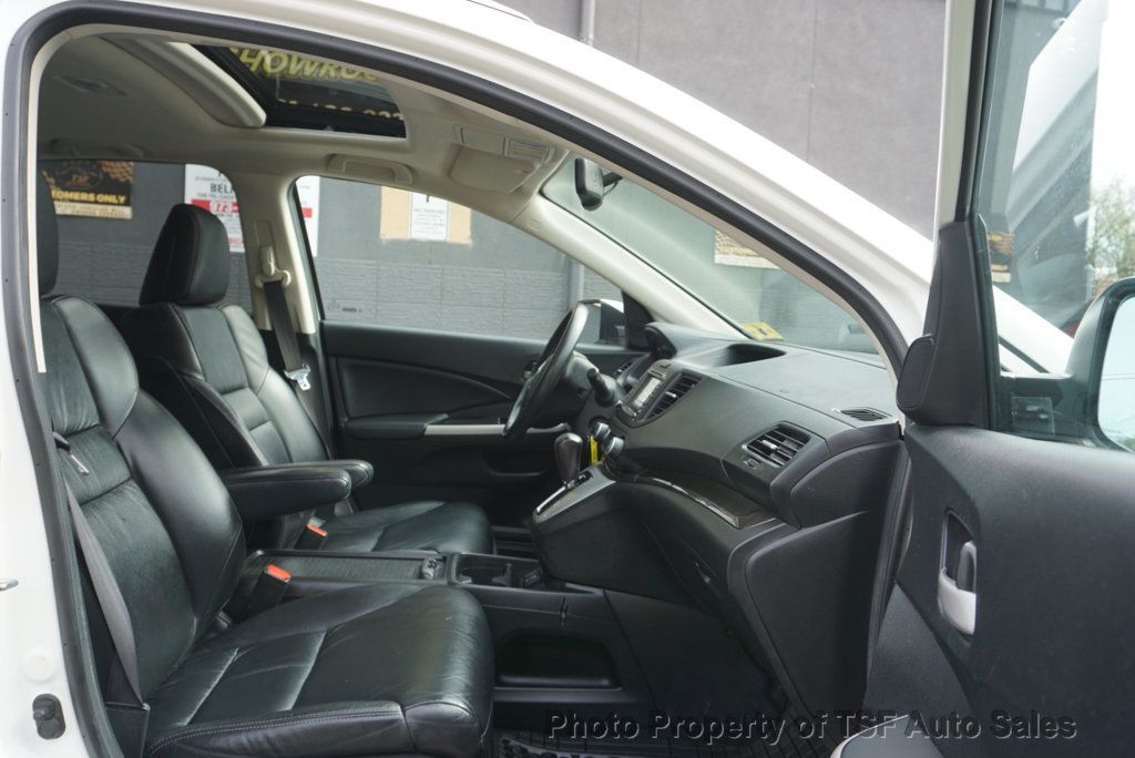2013 Honda CR-V AWD 5dr EX-L w/Navigation Rear Camera Leather Sunroof Hot Seats  - 23013826 - 9