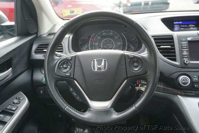 2013 Honda CR-V AWD 5dr EX-L w/Navigation Rear Camera Leather Sunroof Hot Seats  - 23013826 - 25