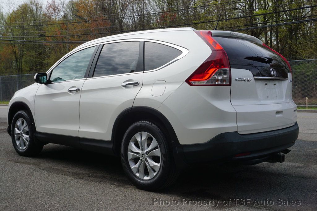 2013 Honda CR-V AWD 5dr EX-L w/Navigation Rear Camera Leather Sunroof Hot Seats  - 23013826 - 4