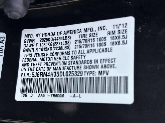2013 Honda CR-V AWD 5dr LX - 23055251 - 29