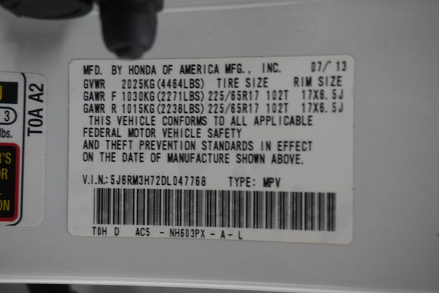 2013 Honda CR-V EX-L - 22953775 - 28