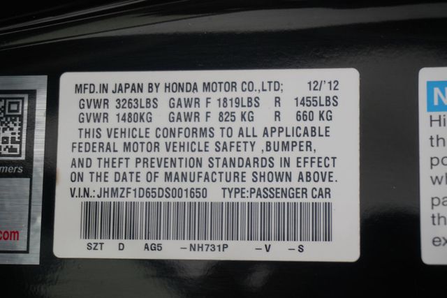 2013 Honda CR-Z 3dr CVT EX - 23036724 - 22