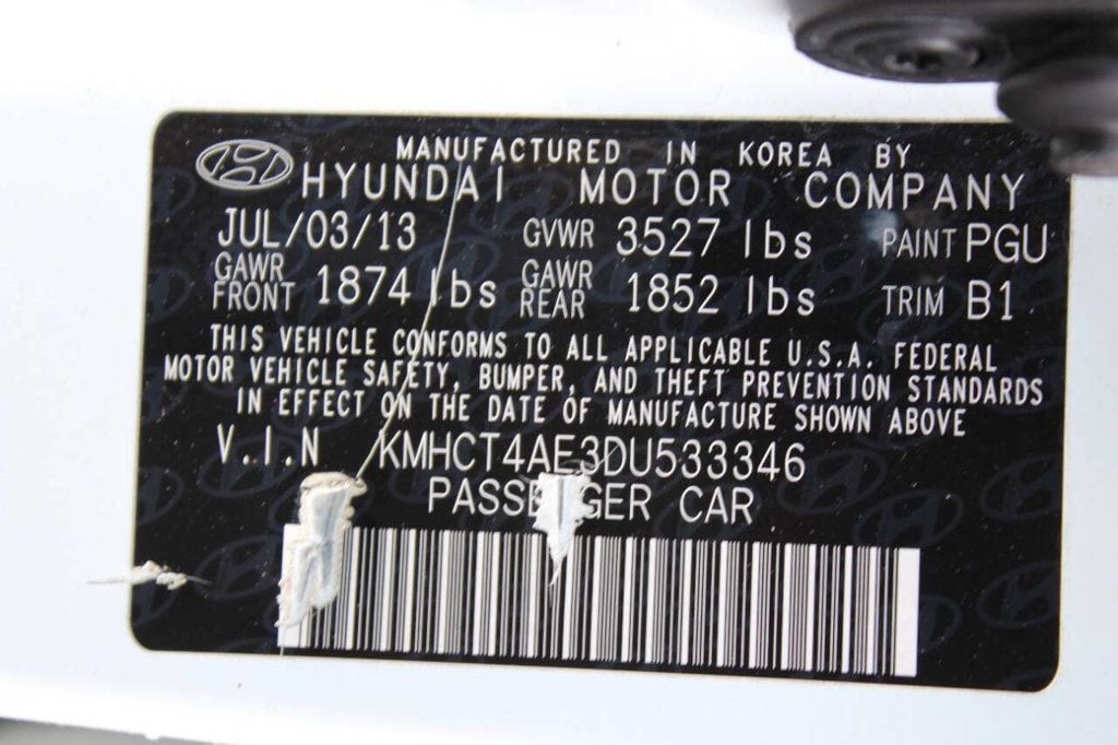 2013 Hyundai Accent 4dr Sedan Automatic GLS - 22901698 - 28