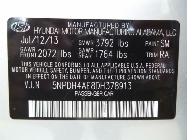 2013 Hyundai Elantra 4dr Sedan Automatic GLS - 15400113 - 12