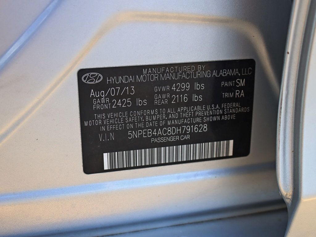 2013 Hyundai Sonata 4dr Sedan 2.4L Automatic GLS - 22873883 - 28