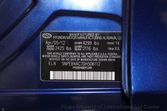 2013 Hyundai Sonata 4dr Sedan 2.4L Automatic GLS - 22400766 - 41