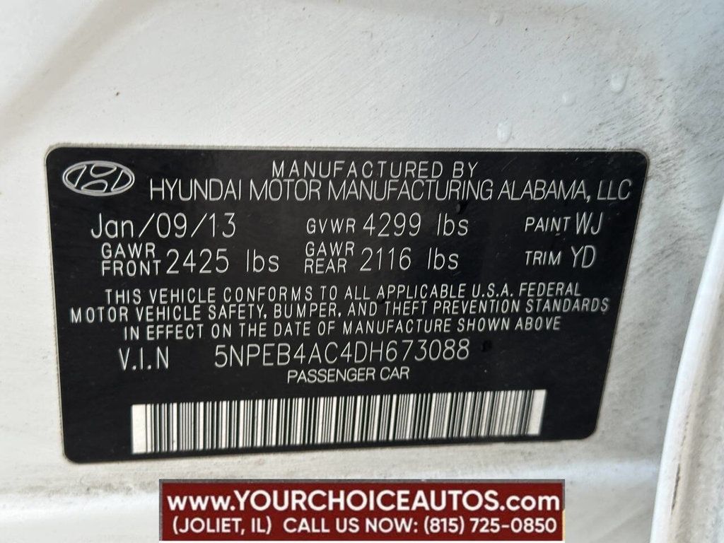 2013 Hyundai Sonata 4dr Sedan 2.4L Automatic GLS - 22759342 - 30