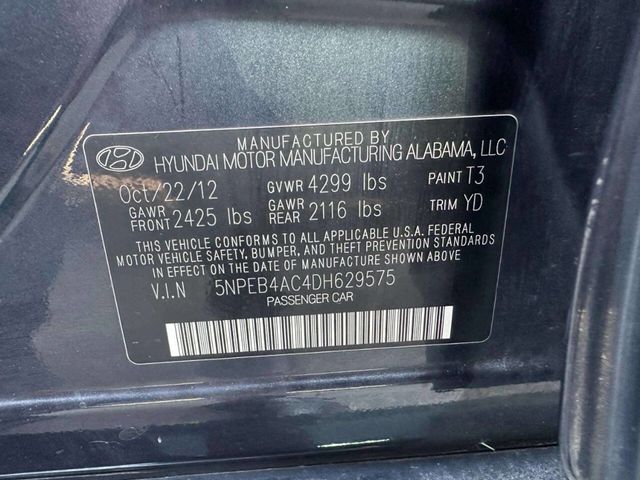 2013 Hyundai Sonata 4dr Sedan 2.4L Automatic GLS - 23036120 - 26