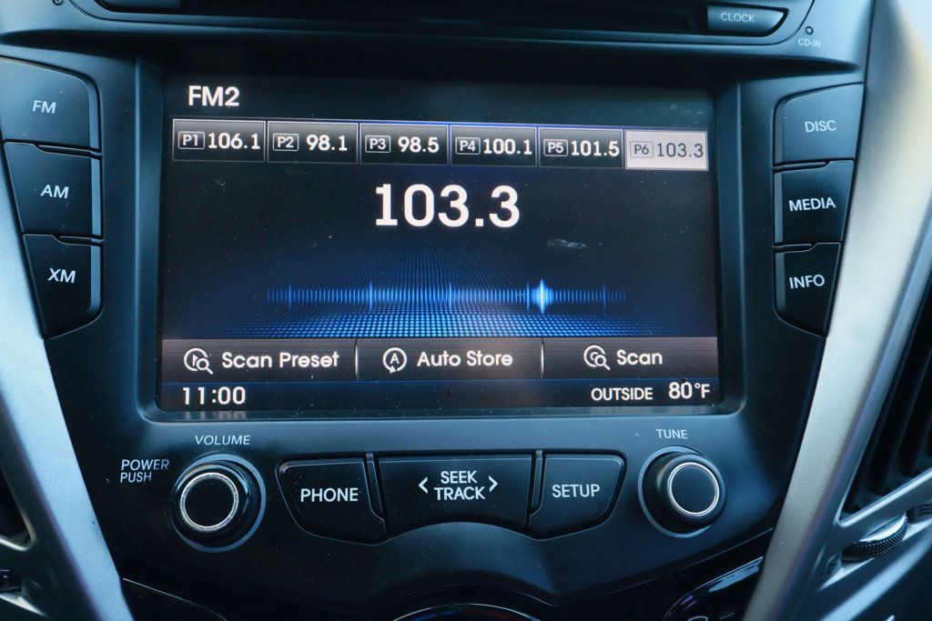 2013 Hyundai Veloster 2 DOOR HATCHBACK, TINTED, PADDLE SHIFT, TOUCHSCREEN, BLUETOOTH!! - 22926724 - 18