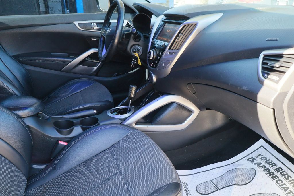 2013 Hyundai Veloster 2 DOOR HATCHBACK, TINTED, PADDLE SHIFT, TOUCHSCREEN, BLUETOOTH!! - 22926724 - 24