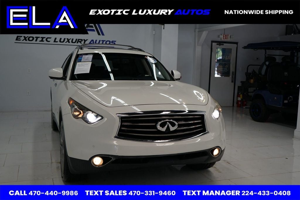 2013 INFINITI FX37 LIMITED EDITION ONE OWNER INT PACK! ALL WHEEL DRIVE!  NAVIGATION - 22594786 - 10