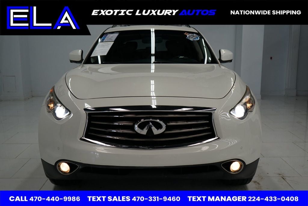 2013 INFINITI FX37 LIMITED EDITION ONE OWNER INT PACK! ALL WHEEL DRIVE!  NAVIGATION - 22594786 - 11