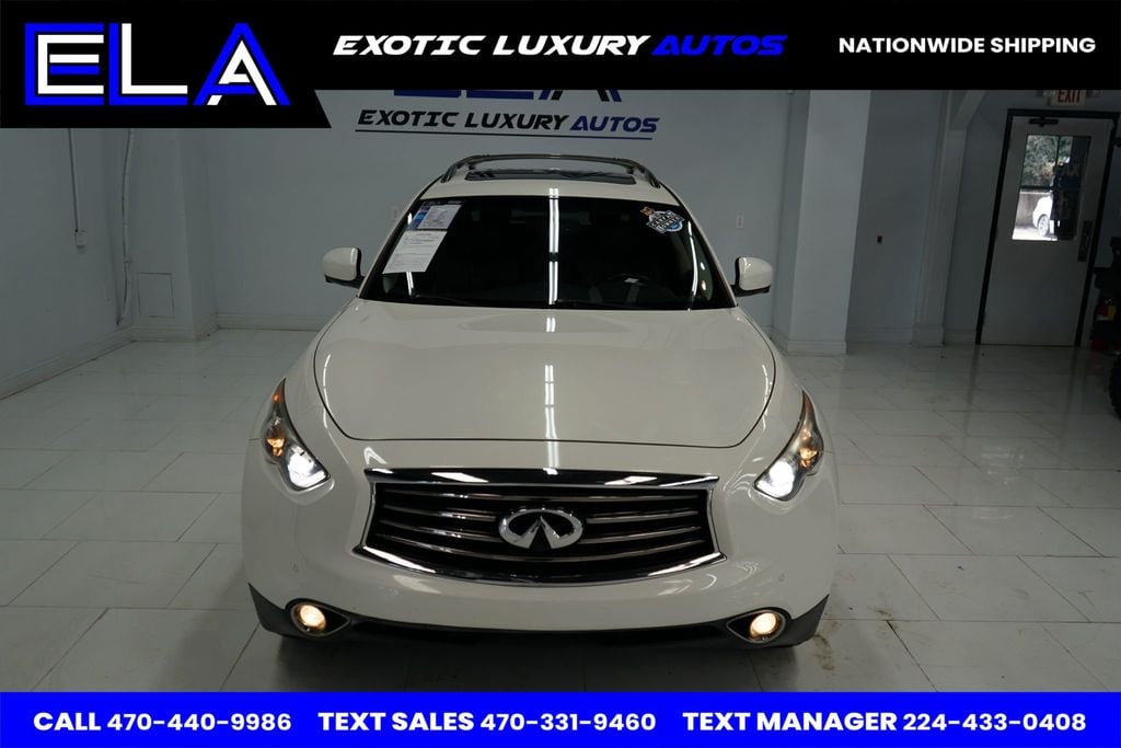 2013 INFINITI FX37 LIMITED EDITION ONE OWNER INT PACK! ALL WHEEL DRIVE!  NAVIGATION - 22594786 - 12