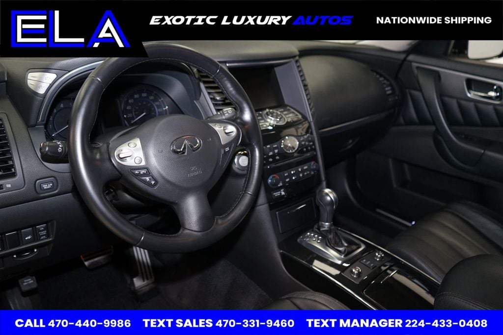 2013 INFINITI FX37 LIMITED EDITION ONE OWNER INT PACK! ALL WHEEL DRIVE!  NAVIGATION - 22594786 - 17