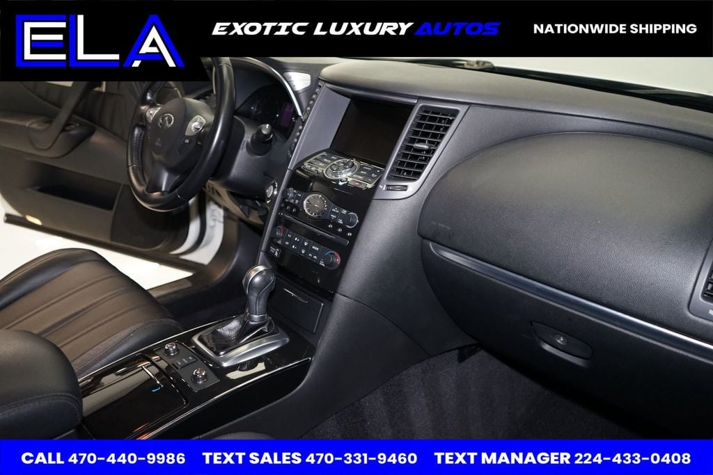 2013 INFINITI FX37 LIMITED EDITION ONE OWNER INT PACK! ALL WHEEL DRIVE!  NAVIGATION - 22594786 - 27