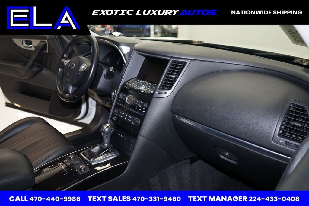 2013 INFINITI FX37 LIMITED EDITION ONE OWNER INT PACK! ALL WHEEL DRIVE!  NAVIGATION - 22594786 - 28