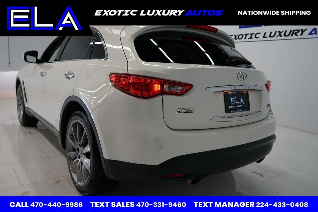 2013 INFINITI FX37 LIMITED EDITION ONE OWNER INT PACK! ALL WHEEL DRIVE!  NAVIGATION - 22594786 - 5