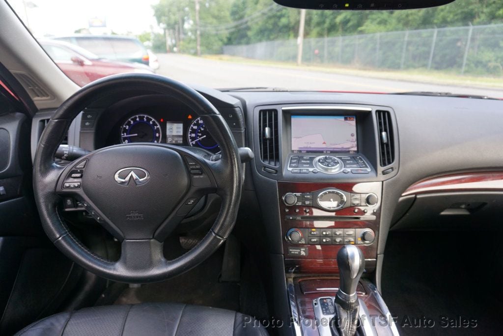 2013 INFINITI G37 Coupe 2dr x AWD NAVIGATION REAR CAMERA LEATHER SUNROOF HEATED SEATS  - 22491553 - 11