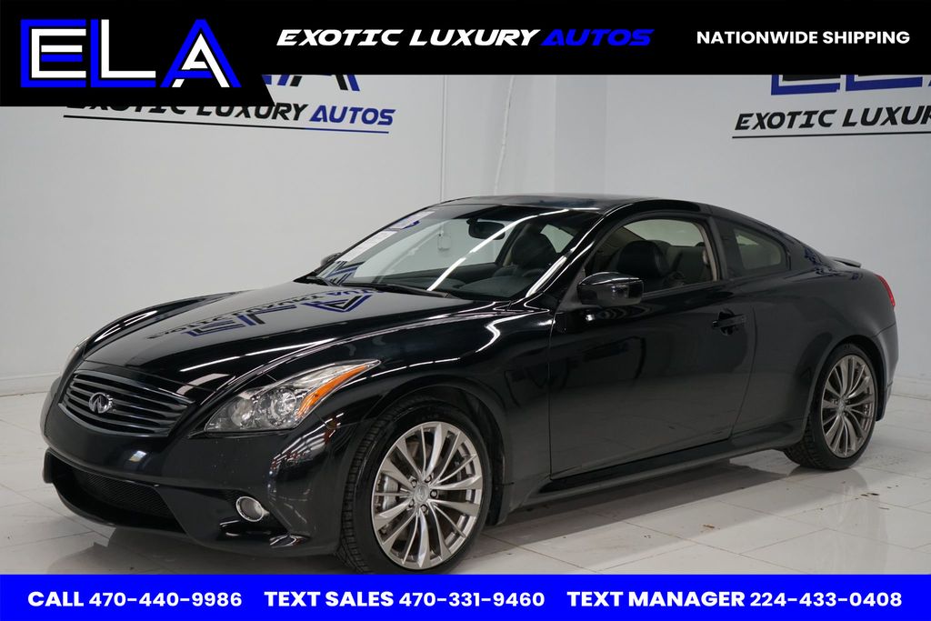 2013 INFINITI G37 Coupe SPORT PACKAGE! ALL SERVICES DONE AT INFINITI DEALER! CLEAN FAX!  - 22621689 - 0